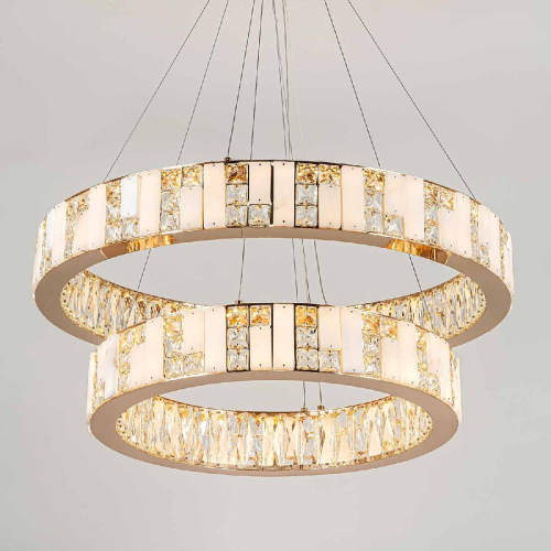 Подвесная люстра Modelux ML.6985.800.600P GD изображение в интернет-магазине Cramer Light фото 3
