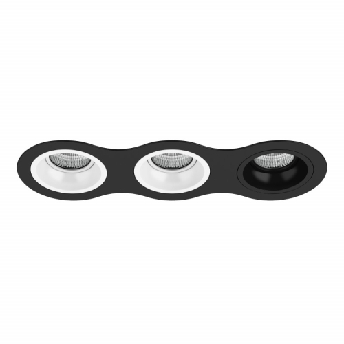 Встраиваемый светильник Lightstar D637060607 (214637+214606+214606+214607) изображение в интернет-магазине Cramer Light