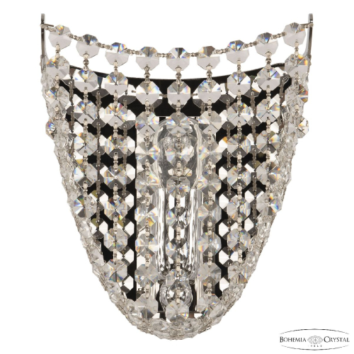 Настенный светильник Bohemia Ivele Crystal 778B/16 Ni изображение в интернет-магазине Cramer Light
