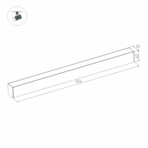 Светильник на шине Arlight 026954 изображение в интернет-магазине Cramer Light фото 5