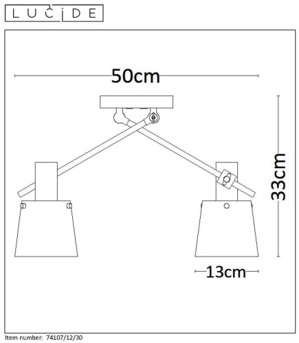 Спот Lucide QUINNY 74107/12/30 изображение в интернет-магазине Cramer Light фото 7