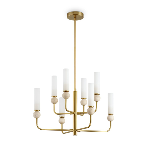 Люстра на штанге Freya Sunspot FR5482CL-08BS изображение в интернет-магазине Cramer Light фото 14