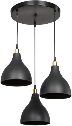 Подвесной светильник Toplight Marjory TL1615H-03BK изображение в интернет-магазине Cramer Light