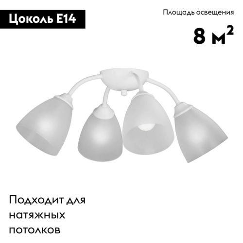 Потолочная люстра Vitaluce V3737-0/4PL изображение в интернет-магазине Cramer Light фото 2