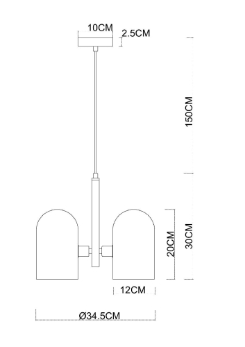 Подвесной светильник Arte Lamp Cassel A5454SP-3PB изображение в интернет-магазине Cramer Light фото 3