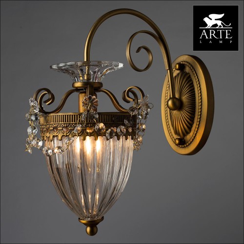 Бра Arte Lamp Schelenberg A4410AP-1SR дополнительное фото фото 4