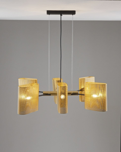 Подвесная люстра Moderli Metalicana V11814-6P изображение в интернет-магазине Cramer Light фото 4