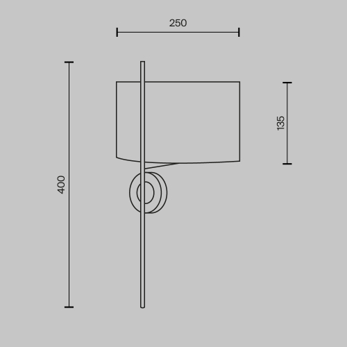 Настенный светильник Maytoni Glamping MOD437WL-02BG изображение в интернет-магазине Cramer Light фото 5