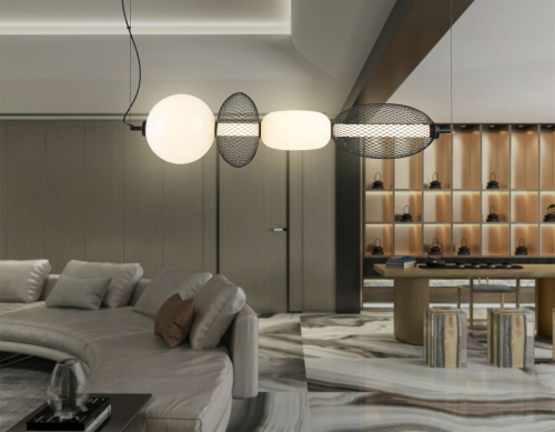 Подвесная люстра Ambrella Light High Light Modern LH11010 изображение в интернет-магазине Cramer Light фото 6