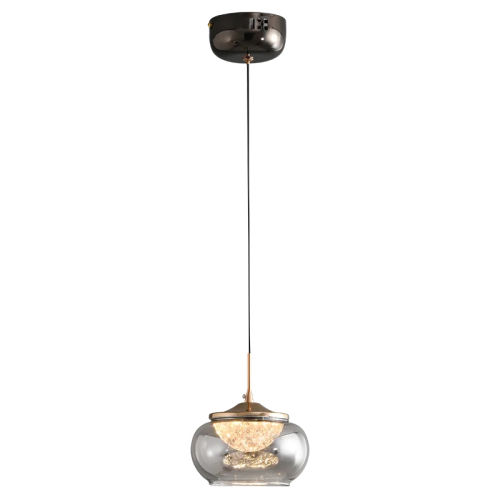 Подвесной светильник Delight Collection MT9128-1H gold/smoke изображение в интернет-магазине Cramer Light фото 2