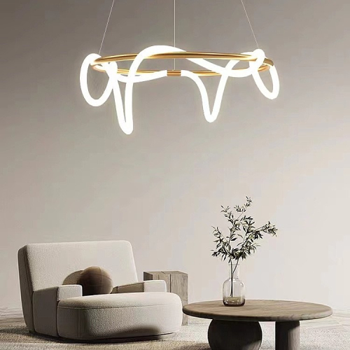 Подвесная люстра Lightera Nyasa LE217L-60G WIFI изображение в интернет-магазине Cramer Light фото 3