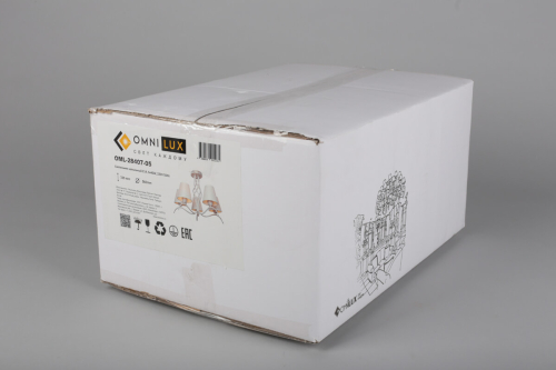 Потолочная люстра Omnilux Ugento OML-28407-05 изображение в интернет-магазине Cramer Light фото 7