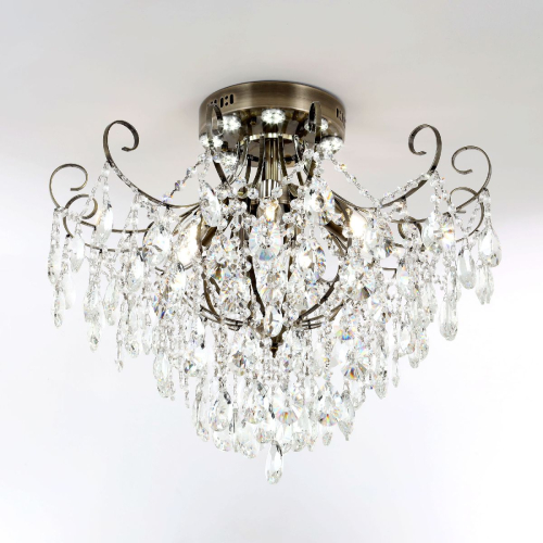 Потолочная люстра Modelux ML.1701.8 AB изображение в интернет-магазине Cramer Light фото 2