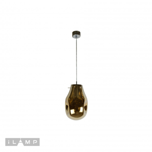 Подвесной светильник iLamp Pear 8827/1P GD изображение в интернет-магазине Cramer Light