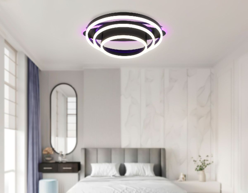 Потолочная люстра Ambrella Light Acrylica Disk FA8524 изображение в интернет-магазине Cramer Light фото 7