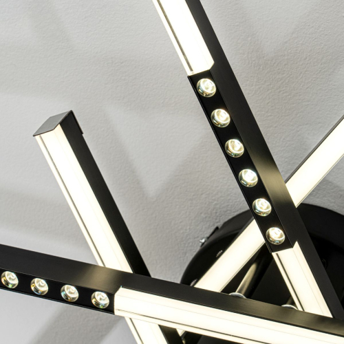 Потолочный светильник LED4U L5116-6 BK изображение в интернет-магазине Cramer Light фото 6