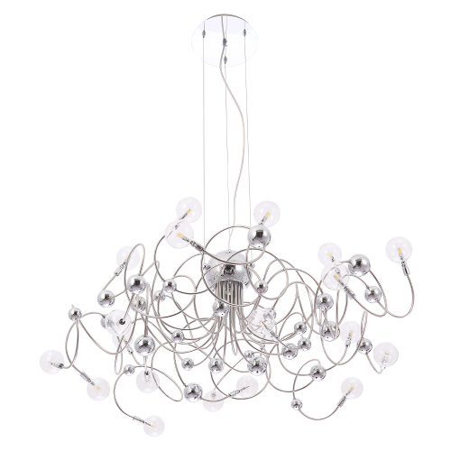 Подвесная люстра Crystal Lux MEDUSA SP20 CHROME изображение в интернет-магазине Cramer Light фото 4