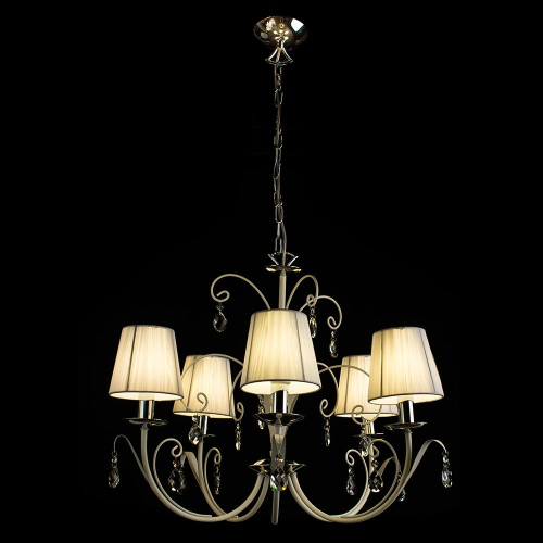 Подвесная люстра Arte Lamp Romana Snow A1743LM-5WH изображение в интернет-магазине Cramer Light фото 3