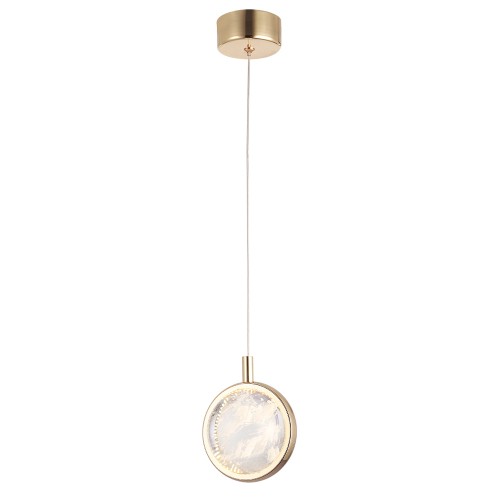 Подвесной светильник Crystal Lux CIELO SP6W LED GOLD изображение в интернет-магазине Cramer Light фото 4