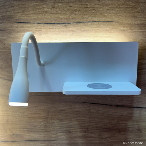 Бра Crystal Lux ELQI AP11W LED WH дополнительное фото фото 5