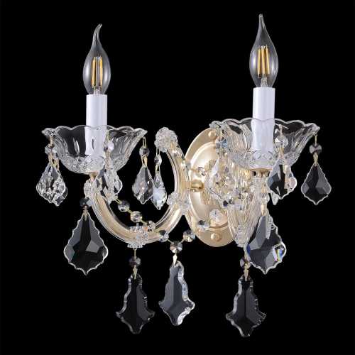 Бра Crystal Lux CRISTELLE AP2 GOLD дополнительное фото фото 4