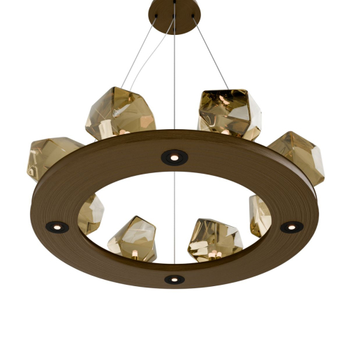 Подвесная люстра Lightera Chievo LE424L-8B изображение в интернет-магазине Cramer Light фото 2