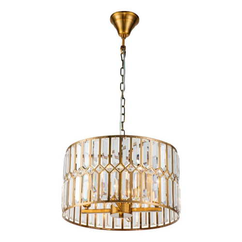 Подвесная люстра iLamp Triumph 6122-420 Brass изображение в интернет-магазине Cramer Light фото 5