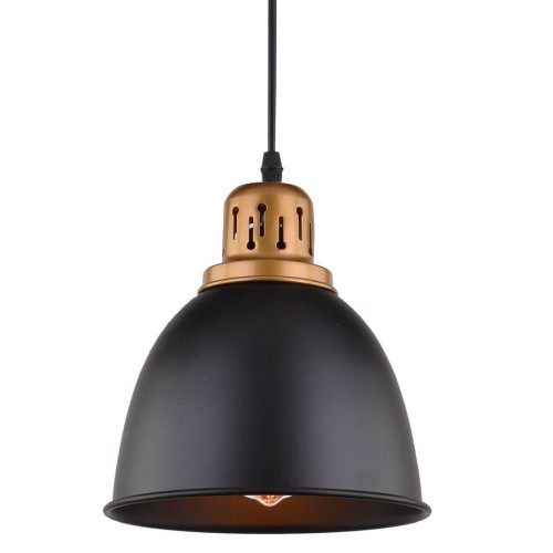 Подвесной светильник Arte Lamp Eurica A4245SP-1BK изображение в интернет-магазине Cramer Light фото 2