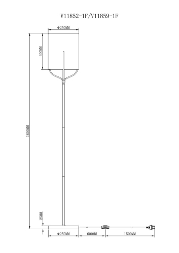 Торшер Moderli Inari V11852-1F изображение в интернет-магазине Cramer Light фото 7