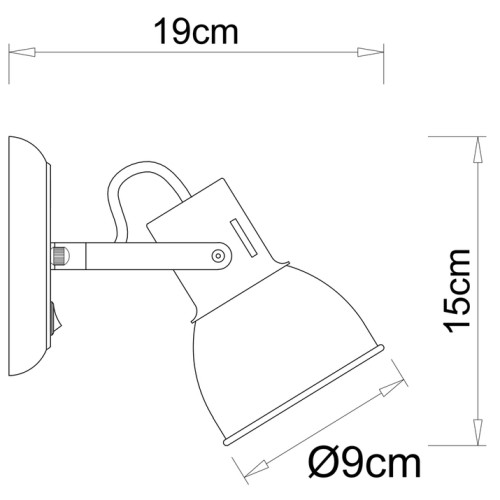 Спот Arte Lamp Jovi A1677AP-1GO изображение в интернет-магазине Cramer Light фото 2