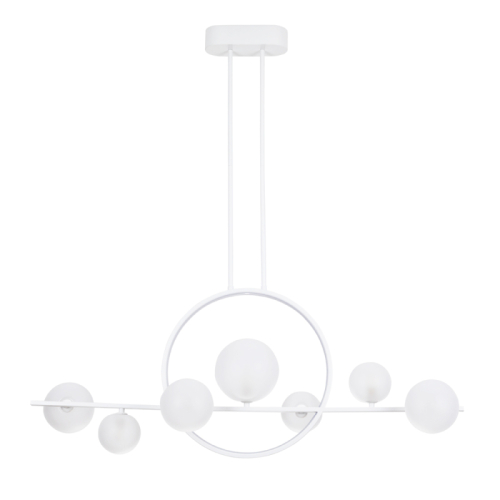 Потолочная люстра Arte Lamp Saturn A7791SP-59WH изображение в интернет-магазине Cramer Light