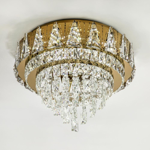 Потолочная люстра LED4U L9437-500 GD с УД изображение в интернет-магазине Cramer Light фото 3