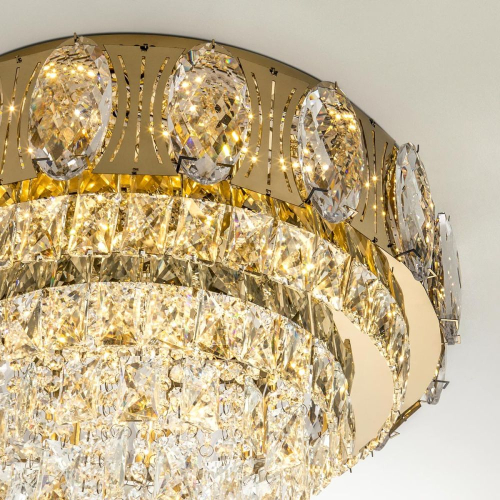 Потолочная люстра LED4U L9438-500 GD с УД изображение в интернет-магазине Cramer Light фото 5