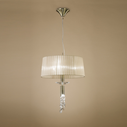 Подвесная люстра Mantra Tiffany Bronze 3878 изображение в интернет-магазине Cramer Light фото 2