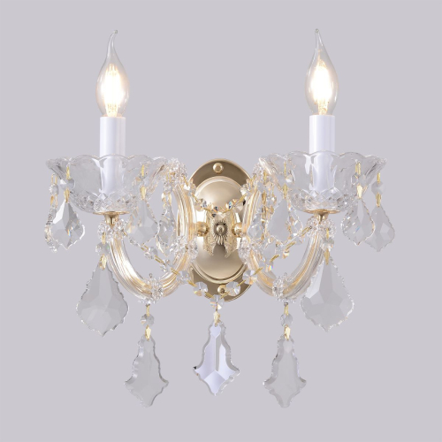 Бра Crystal Lux CRISTELLE AP2 GOLD дополнительное фото фото 5