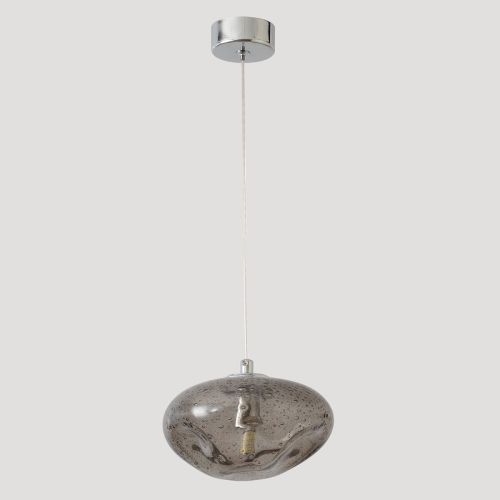 Подвесной светильник Crystal Lux FORMLESS SP1 SMOKE изображение в интернет-магазине Cramer Light фото 2