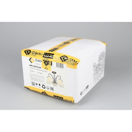 Потолочная люстра Omnilux Laveno OML-56103-05 изображение в интернет-магазине Cramer Light фото 9