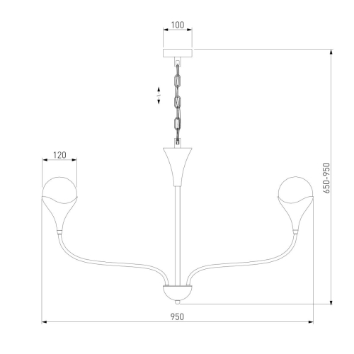 Подвесная люстра Eurosvet 60169/8 никель Smart a068277 изображение в интернет-магазине Cramer Light фото 5