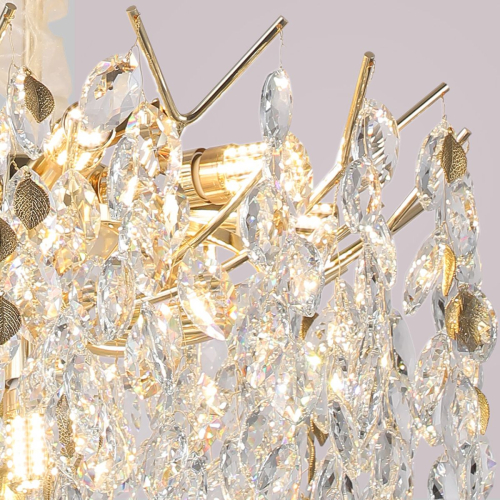 Подвесная люстра Illumico IL5160-800PZF-25 GD ELITE изображение в интернет-магазине Cramer Light фото 2