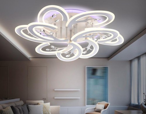 Потолочная светодиодная люстра Ambrella Light Original FA513 изображение в интернет-магазине Cramer Light фото 4