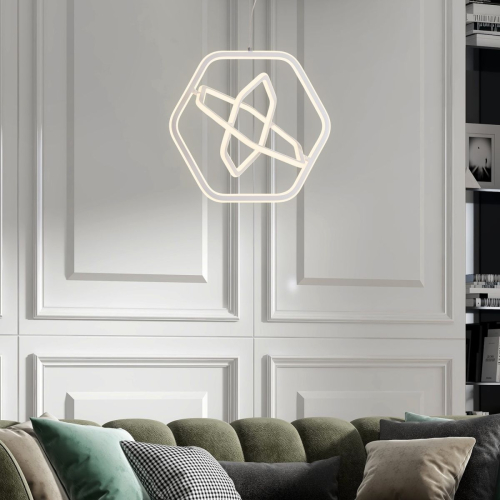 Подвесной светильник Freya Collie FR6200PL-L142W изображение в интернет-магазине Cramer Light фото 7