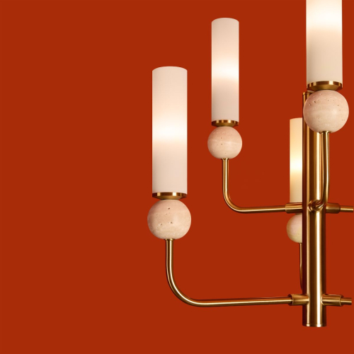 Люстра на штанге Freya Sunspot FR5482CL-06BS1 изображение в интернет-магазине Cramer Light фото 6