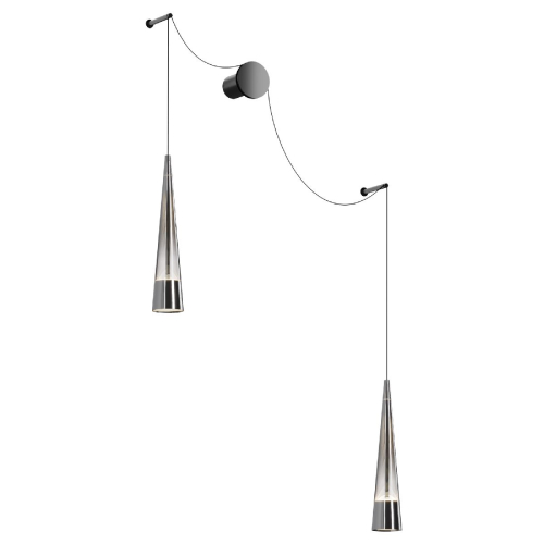 Настенный светильник Maytoni Sintesi P090WL-L24CH3K изображение в интернет-магазине Cramer Light фото 2