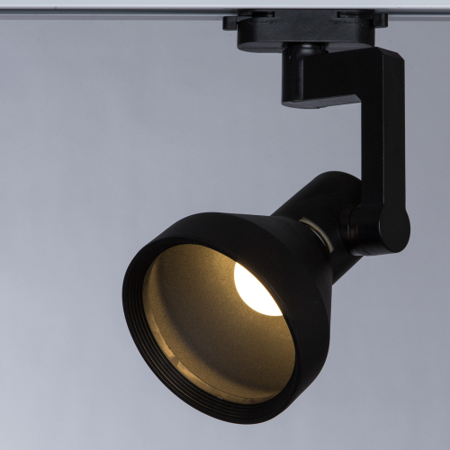 Трековый светильник Arte Lamp Nido A5106PL-1BK изображение в интернет-магазине Cramer Light фото 3