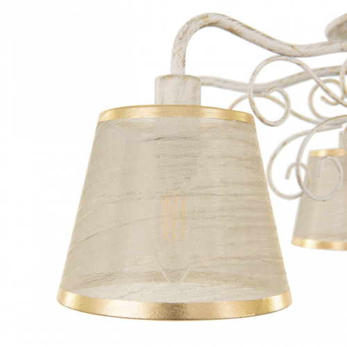 Потолочная люстра Arte Milano 341120/6 WT+G изображение в интернет-магазине Cramer Light фото 6