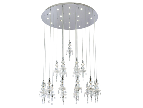 Подвесная люстра Newport 8360/1000 chrome М0070006 изображение в интернет-магазине Cramer Light