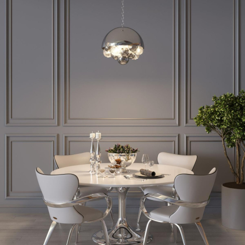 Подвесная люстра Eurosvet Anait 30178 хром a069152 изображение в интернет-магазине Cramer Light фото 4