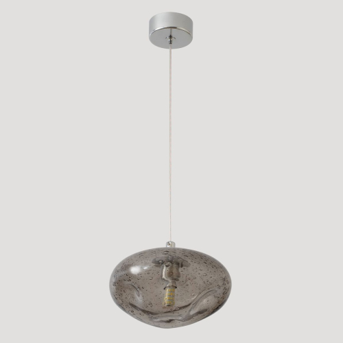 Подвесной светильник Crystal Lux FORMLESS SP1 SMOKE изображение в интернет-магазине Cramer Light фото 4