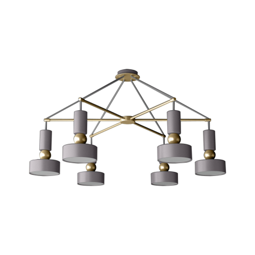 Подвесная люстра Maytoni Void MOD030PL-06GR изображение в интернет-магазине Cramer Light фото 4