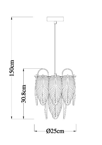 Подвесной светильник Arte Lamp Evie A4052SP-1SG изображение в интернет-магазине Cramer Light фото 4